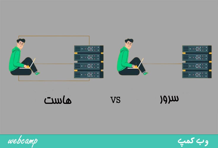 سرور در مقابل هاست تفاوت ها و ویژگی ها